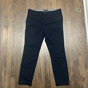 Express Navy Slim Fit Chinos